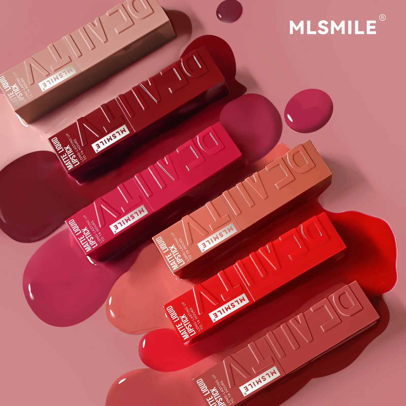 Matte Velvet Lip Gloss Waterproof Liquid Lipstick Nude Red Lips tint Makeup Lip Glaze Cosmetics Lip Stain Beauty For Women