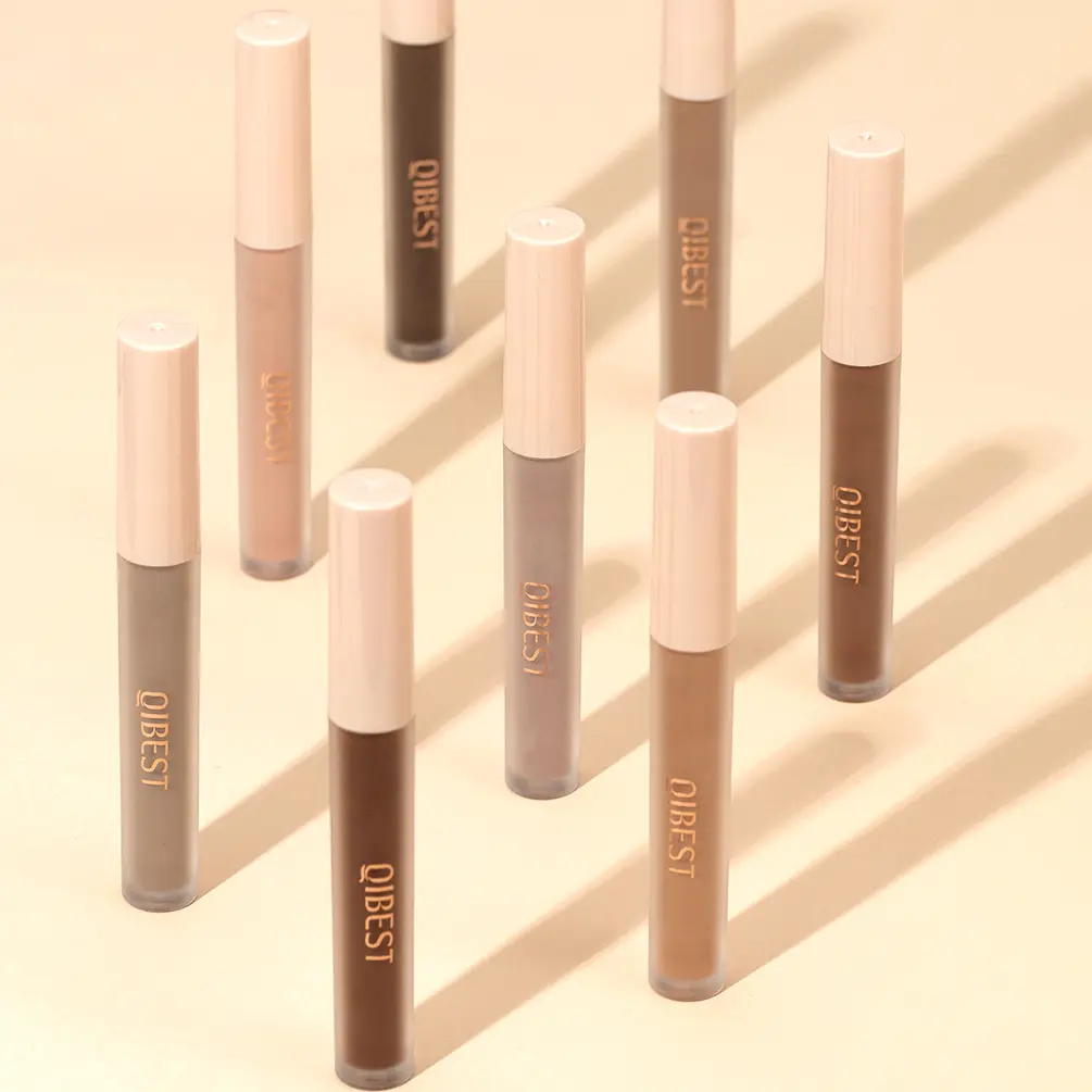 QIBEST Matte Liquid Eyeshadow Pigment Eyes Makeup Colorful Eye Shadow Stick Waterproof Long Lasting Eyeshadow Maquiagem Beauty