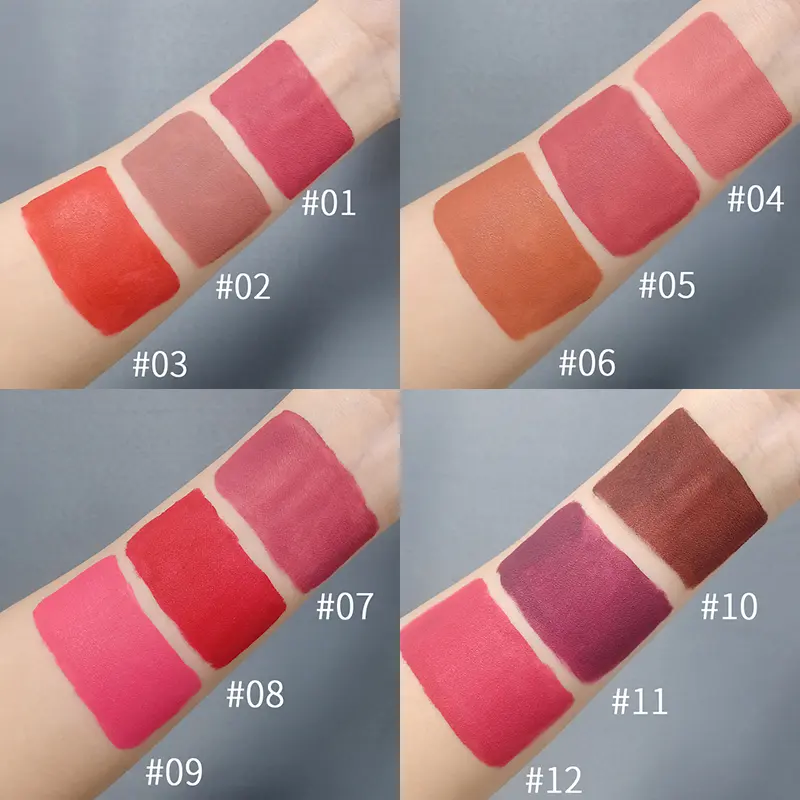 14 Color Liquid Matte Lipsticks Long Lasting Velvet Lip gloss Non Stick Cup Waterproof Beauty Cosmetics Makeup for Women Lip