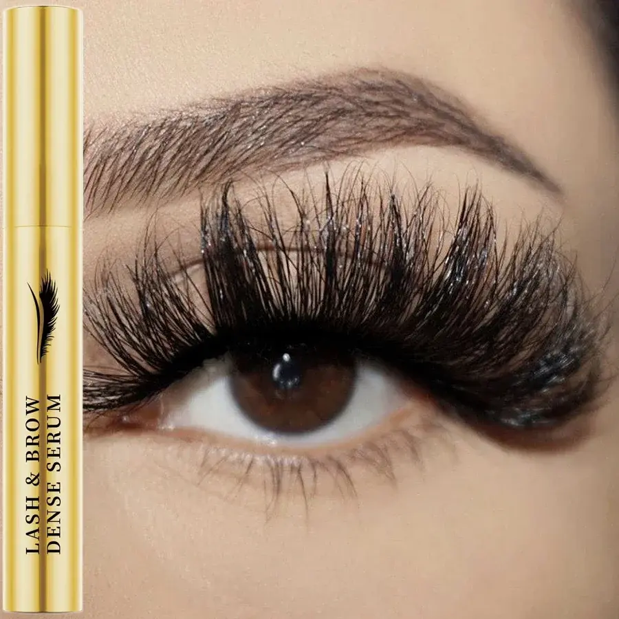 Nourishing Eyelash and Eyebrow Enhancer Serum - Natural Ingredients for Longer,Fuller,Longer and Thicker Eyebrows,Eye Cosmetics