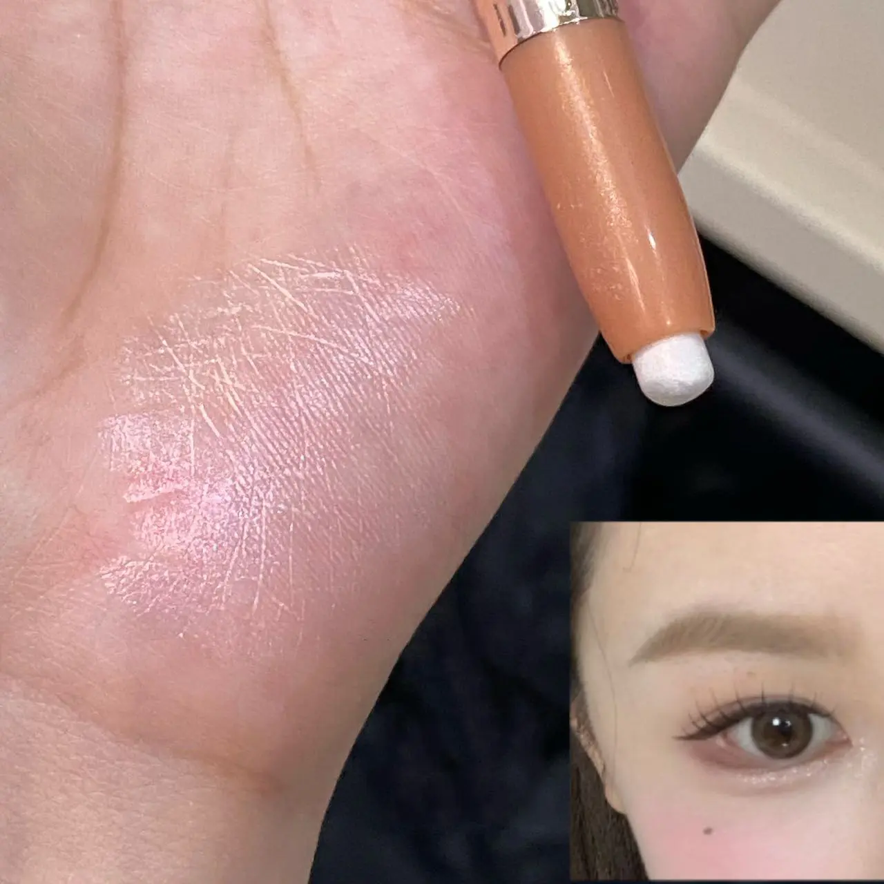 Shiny Eyeliner Pencil Pink Gold Brown Glitter Eye Shadow Lying Silkworm Pen Highlighter Waterproof Beauty Cosmetics Women Makeup