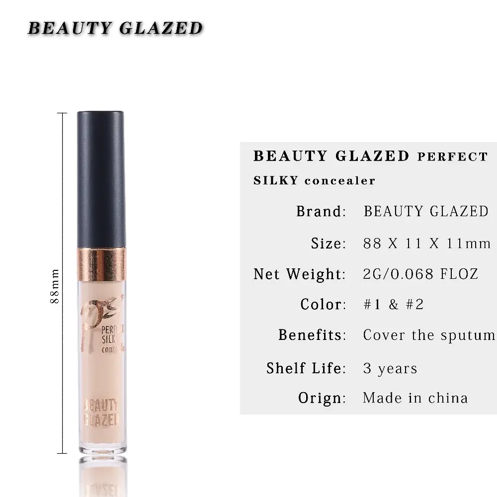 Beauty Glazed Concealer Palette Cream Base Makeup Cover Foundation Primer - Base Makeup Beauty
