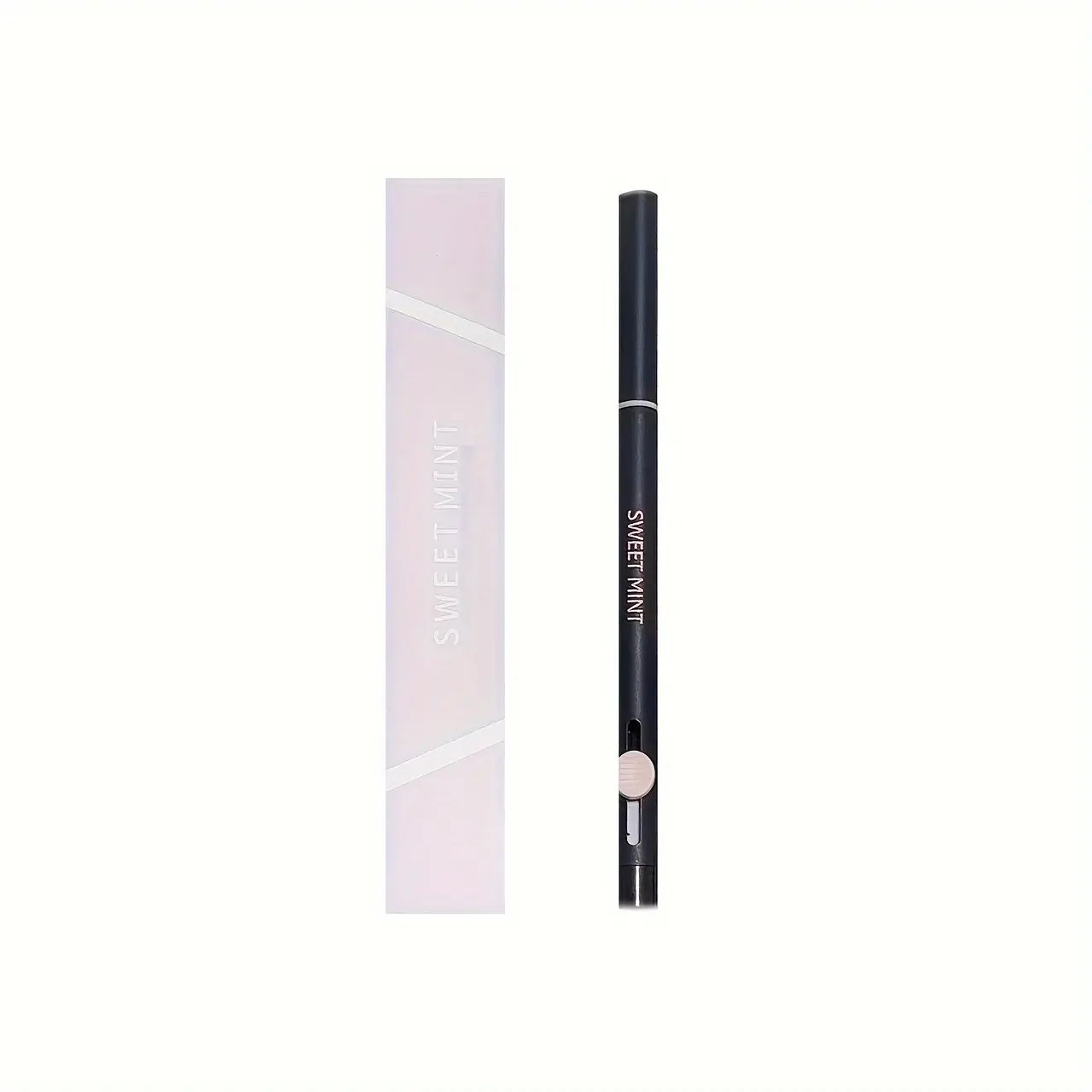 Tapered Tip Lip Liner Pencil with Brush Matte Red Brown Plumping Lip Stain Lasting Waterproof Fine Lipstick Slim Lip Contour