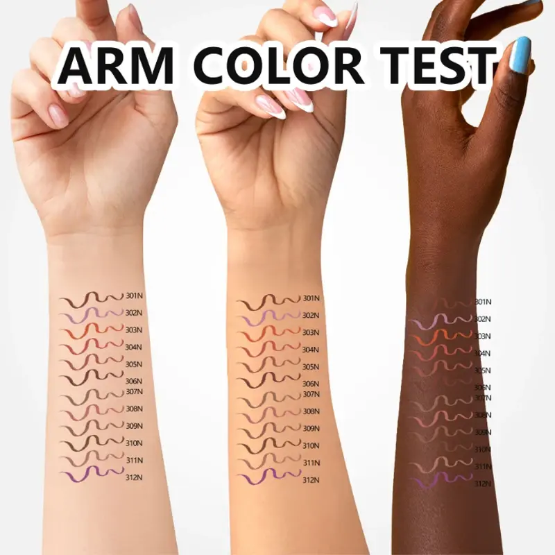 12pcs Professional Lip Liner Pens Set 12 Colors Matte Non-Stick Nude Lipstick Pencils Long-Lasting Moisturizing Lip Makeup Kit