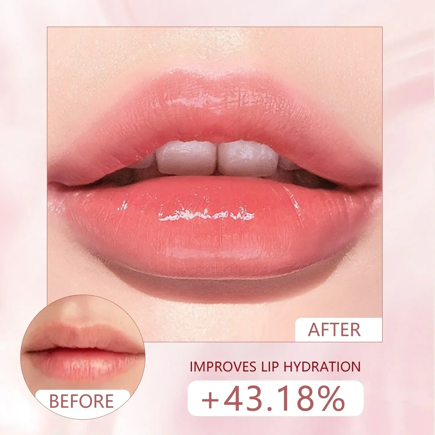 Peach Lip Oil Gloss Plumping Lasting Moisturizing Makeup Fruit Transparent Lip Balm Oil Water Glossy Women Lips Care Cosmetics