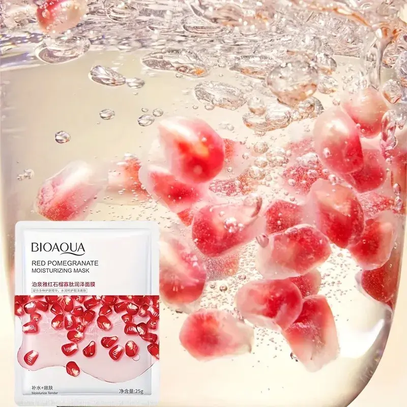 5/10PCS BIOAQUA Fruit Facial Masks Moisturizing Hydrating Brightening Anti-aging Face Mask Sheet Masks for Face Skin Care