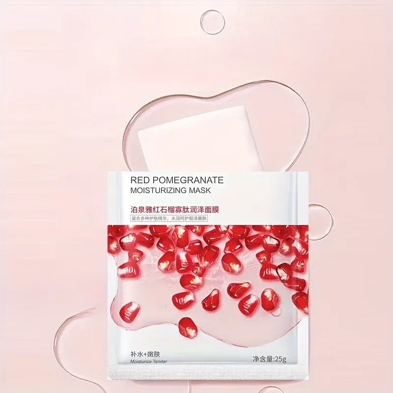 5/10PCS BIOAQUA Fruit Facial Masks Moisturizing Hydrating Brightening Anti-aging Face Mask Sheet Masks for Face Skin Care