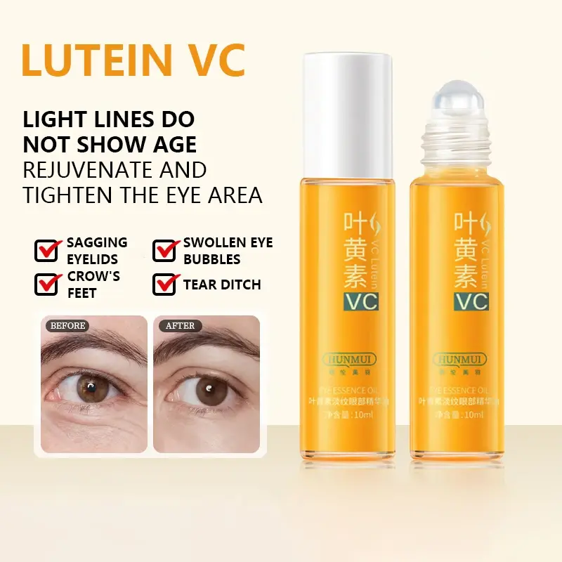 Korean Anti-Dark Circle Eye Serum Oil W/Retinol Firming Skin Removes Eye Bags Fades Fine Lines Whitens&Brightens Eye Care 2025