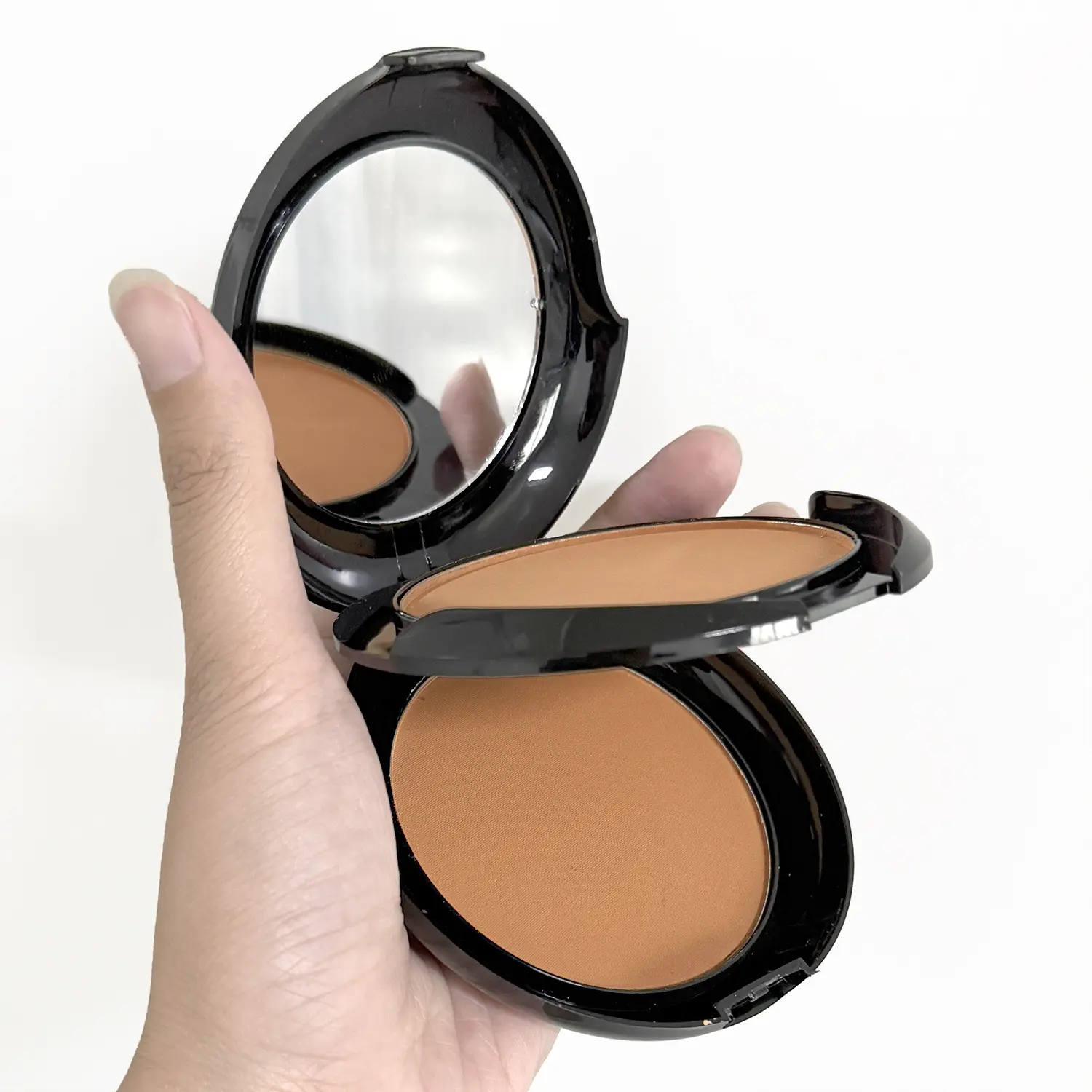 3 Colors 2 IN 1 Double Layer Powder Concealer Full Coverage Long Lasting Oil Control Waterproof Makeup with Puff for Daily Use
