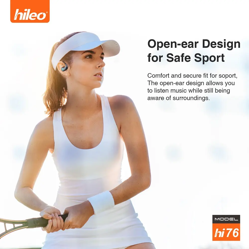 Open-Air Blue Tooth 5.4 Earphone ENC Noise Canceling Headphones Wireless Headset Sport 360° Panoramic HIFI Audio Portable