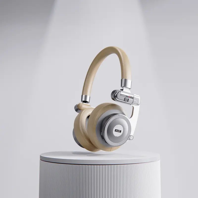 UMELODY U3 ULTRA Active Noise Cancelling ANC Retro Wireless Bluetooth OVER-EAR ON-EAR metal Headphones Headset