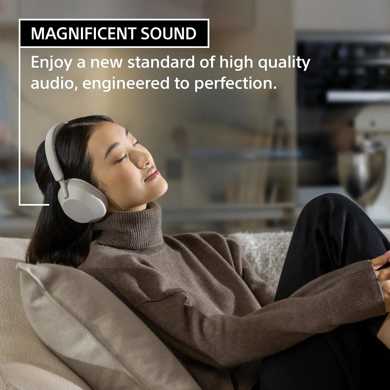 100% Original Sony WH-1000XM5 Wireless Noise Canceling Headphones Bluetooth Earphones 30-Hour Battery Life Headset