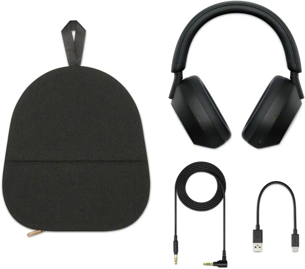 100% Original Sony WH-1000XM5 Wireless Noise Canceling Headphones Bluetooth Earphones 30-Hour Battery Life Headset