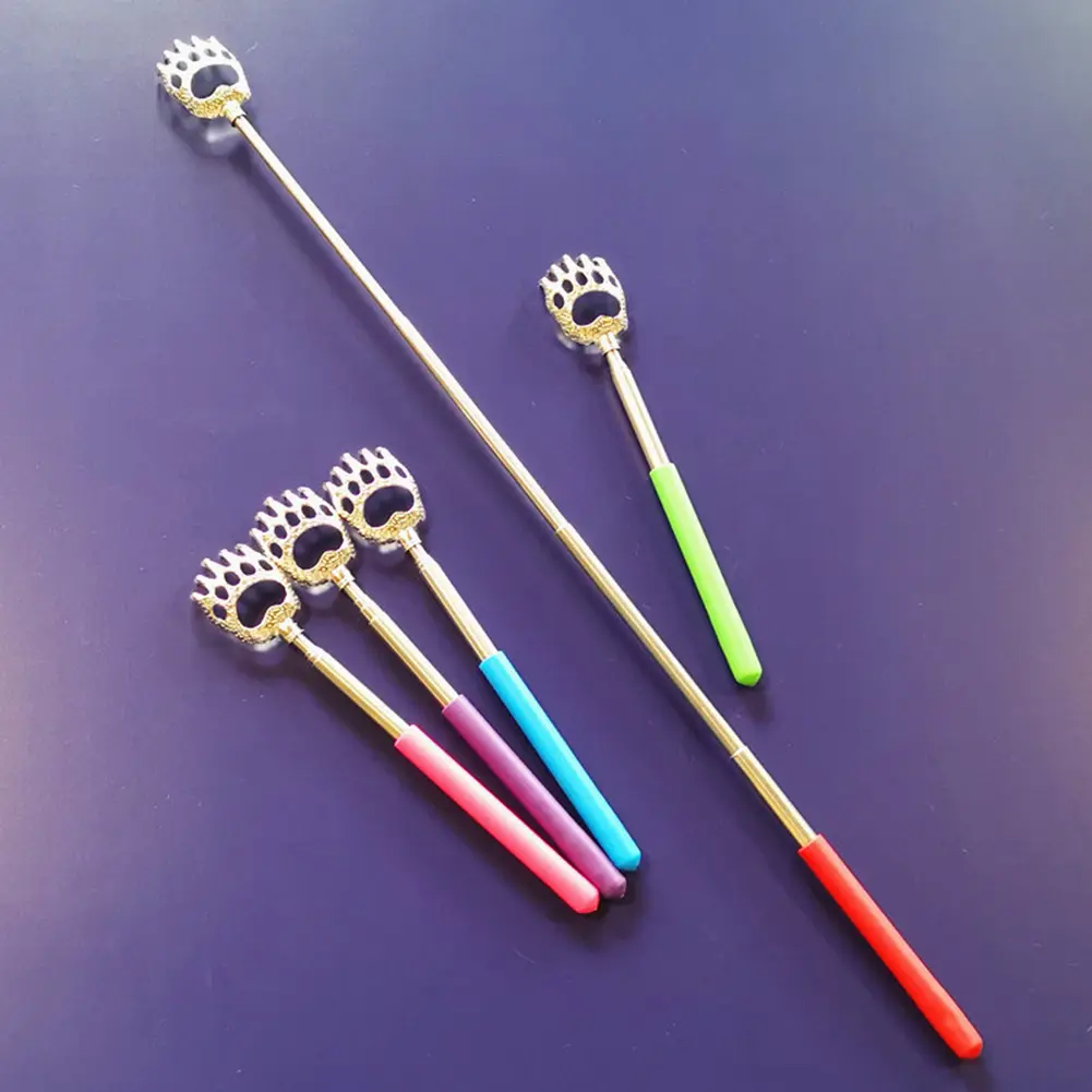 Non-slip Handy Practical Bear Claw Massager Long Life Pocket Scratcher Clip