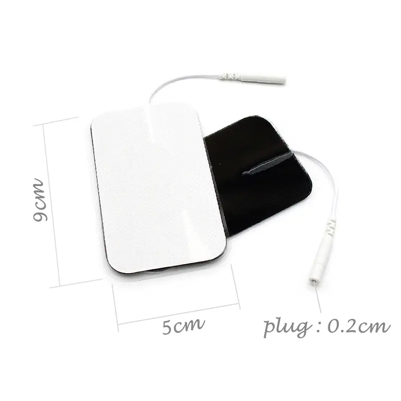5*9cm Non-woven Fabric Electrode Pads 2mm Plug TENS Nerve Muscle Stimulator Acupuncture Machine Gel Electrode Patch Accessories
