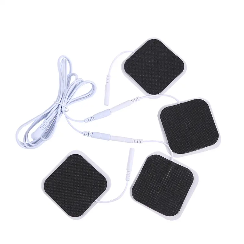 5*5cm Fabric Self  Adhesive Replacement Patch Non-woven Tens Electrodes Pads Physiotherapy for  Electric EMS Massager Accessorie
