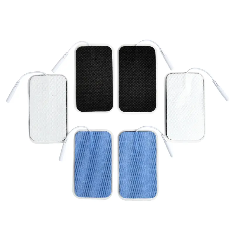 5*9cm Non-woven Fabric Electrode Pads 2mm Plug TENS Nerve Muscle Stimulator Acupuncture Machine Gel Electrode Patch Accessories