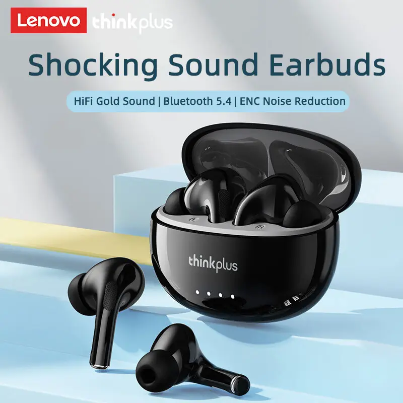 Lenovo LP5 TWS Bluetooth Earphone 9D Stereo HiFi Sports Waterproof Wireless Earbuds for iPhone 13 Xiaomi Bluetooth Headphones