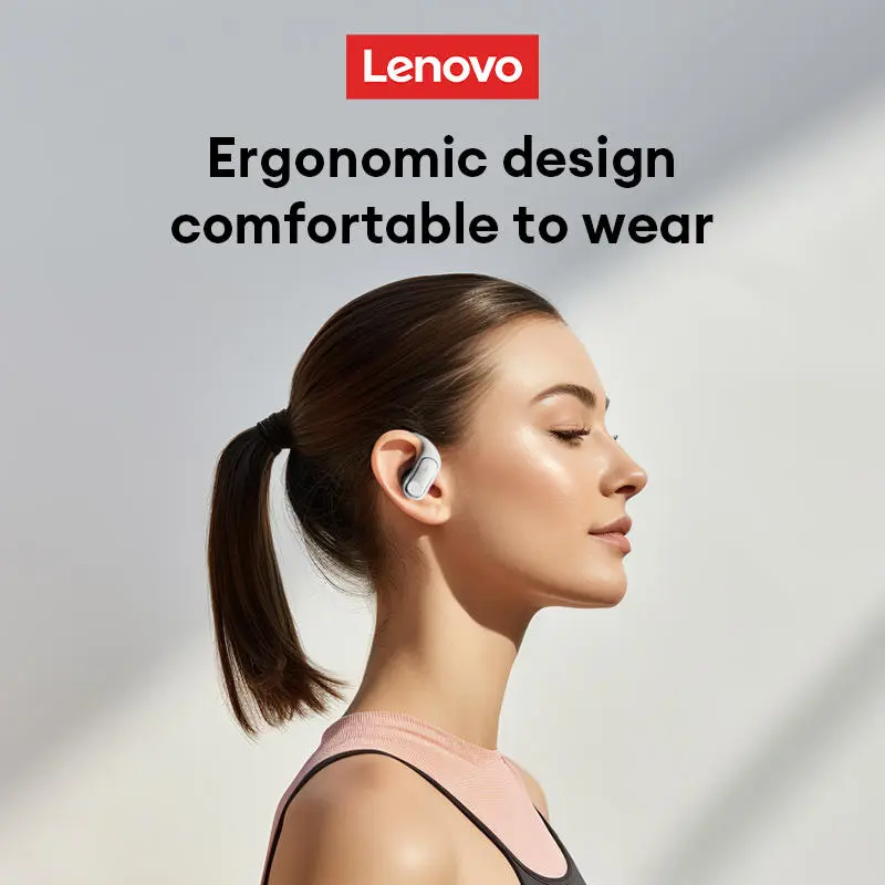 Lenovo LP79 New TWS Wireless Bluetooth 5.4 Earphones Ultra-Low Latency Gaming Earbuds Hifi Headphones Sports Ear Hook With Mic