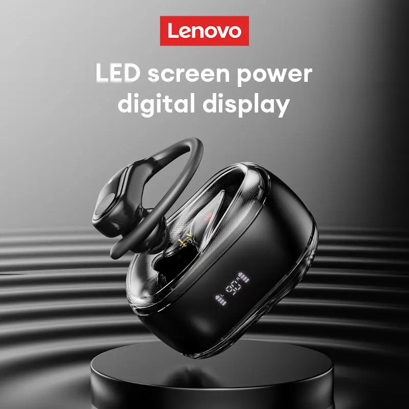 Lenovo LP79 New TWS Wireless Bluetooth 5.4 Earphones Ultra-Low Latency Gaming Earbuds Hifi Headphones Sports Ear Hook With Mic