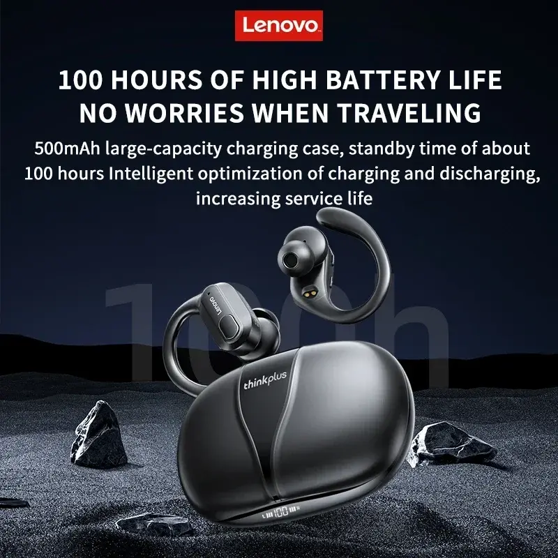 Lenovo thinkplus Earphone XT80 Wireless Bluetooth Sport Noise Reduction Earbuds HiFi Stereo Game Music Headphones Long Standby