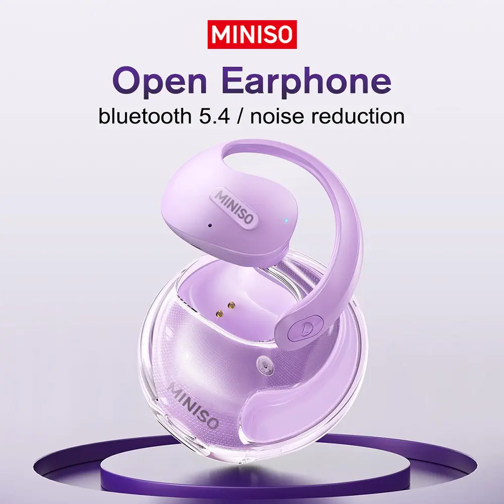 Translator MINISO X15Pro 5.4 Bluetooth Headset Translation Earphones Wireless Headphones Office Travel,ASMR Headset APP