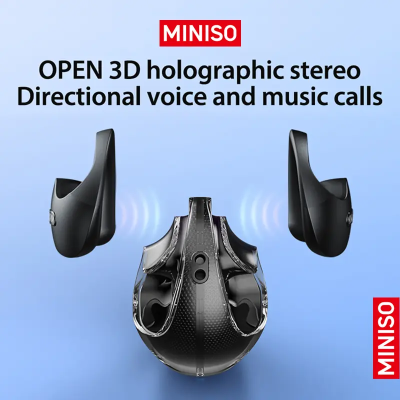 Translator MINISO X15Pro 5.4 Bluetooth Headset Translation Earphones Wireless Headphones Office Travel,ASMR Headset APP