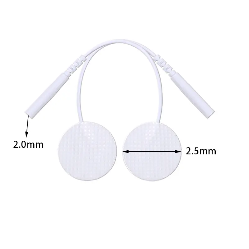 25mm Slim EMS Electrode Pads Self Adhesive Gel Stickers for TENS Acupuncture Digital Therapy Machine Pain Relief Electrodes