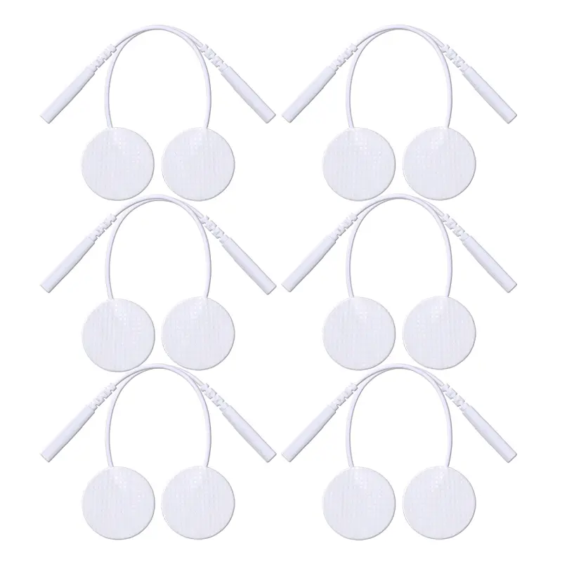 25mm Slim EMS Electrode Pads Self Adhesive Gel Stickers for TENS Acupuncture Digital Therapy Machine Pain Relief Electrodes