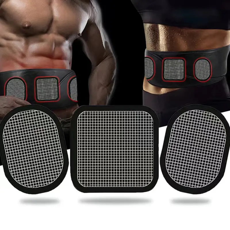 Replacement Gel Sheet Pads Abs Trainer Gel Pads Abdominal Stimulator Training Toning Belt Accessories Body Slimming massager