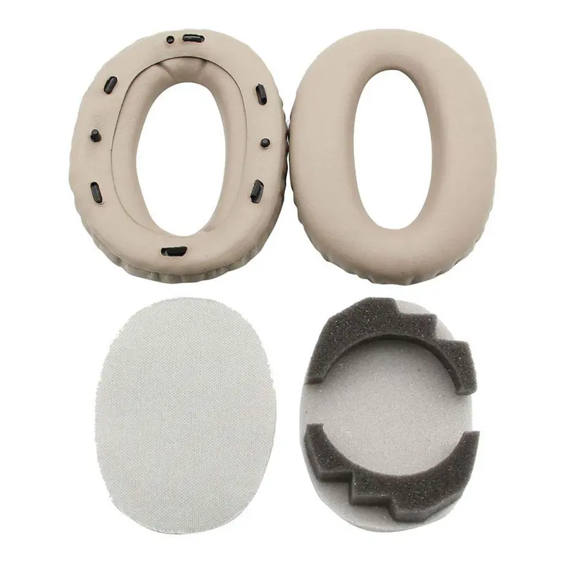 Ear Pads for Sony WH-1000XM2 WH-1000xm3 WH-1000XM4 Headphones High Quality Foam Ear Pads Cushions With Buckle Cotton Pad