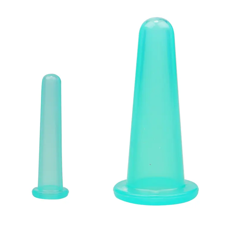 2/4/7Pcs Set Silicone Anti Cellulite Cup Vacuum Massage suction Cups Body Pain Relief Roller Manual Suction Cups Cupping Therapy