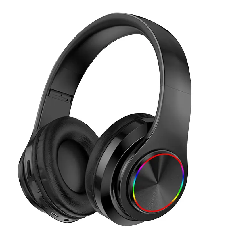 B39  Bluetooth Headset Foldable Headphones HiFi Stereo Earphone With Mic Support SD Card FM For Xiaomi Iphone Sumsamg Phone