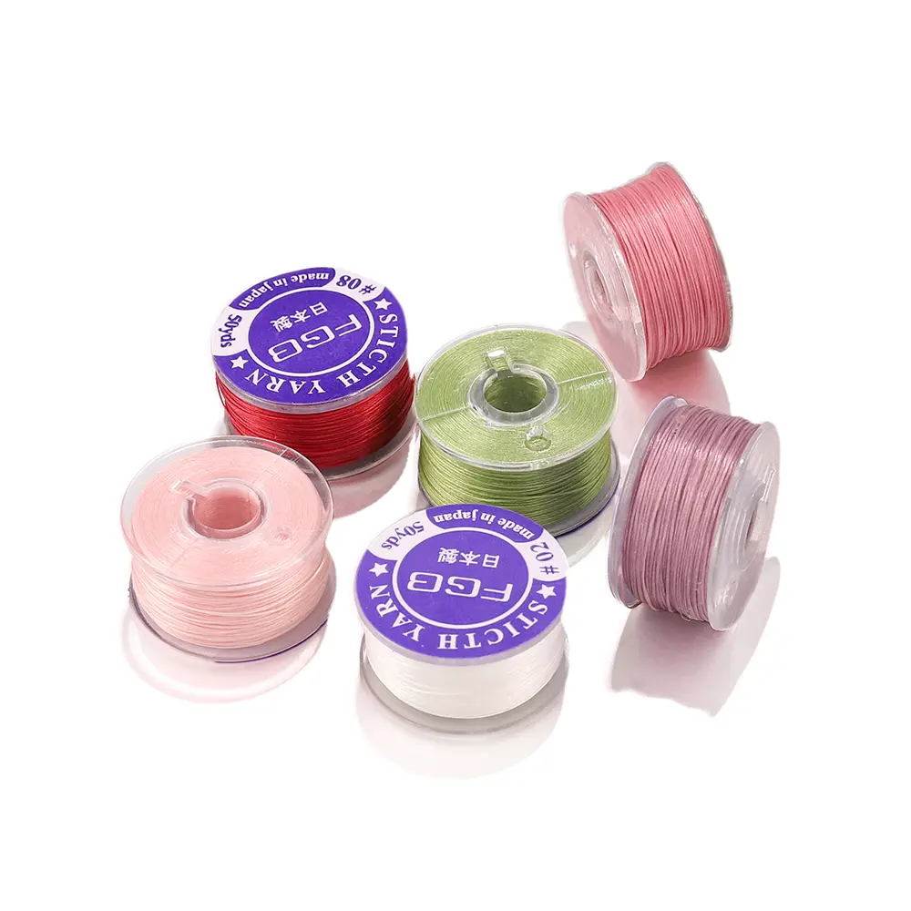 50Yards Nylon Bead Thread Nonelastic Beading Threads Seed Beads Cord Thread for DIY Bracelets Necklace Jewelry Making Supplies