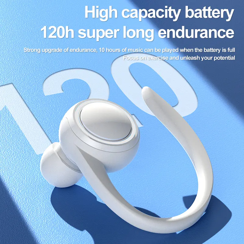 T10 Wireless Ear Hanging High Quality Bluetooth Earphones Sports Fitness headset In Ear Noise Cancelling headphones