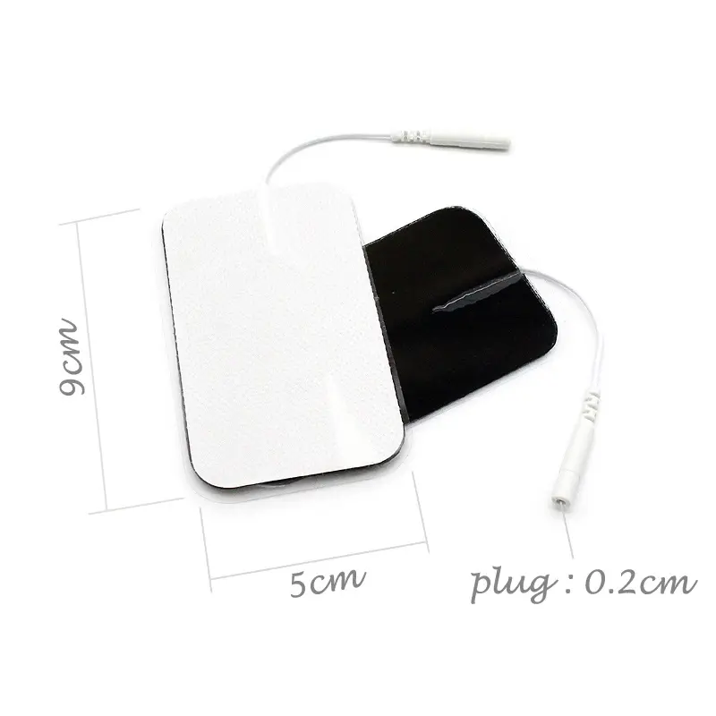 10pcs Non-woven Pin-type with Tail Patch Electrode Patch Electrode Pads for Tens Digital Massage Device