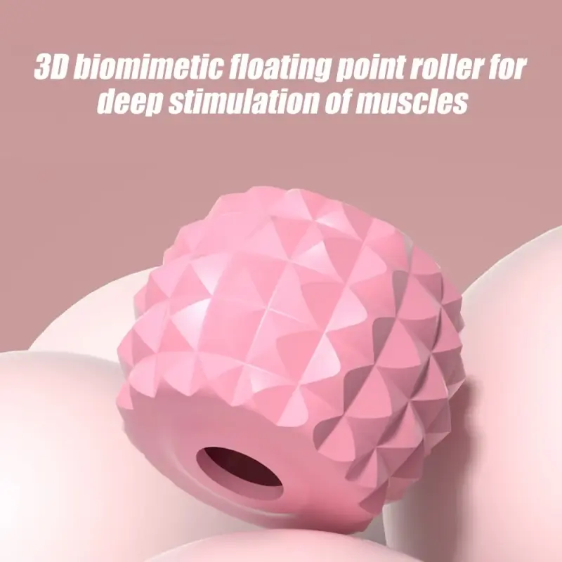 20-wheel double row ring leg clip device thigh muscle leg beauty device relax roller shaft exercise leg slimming device