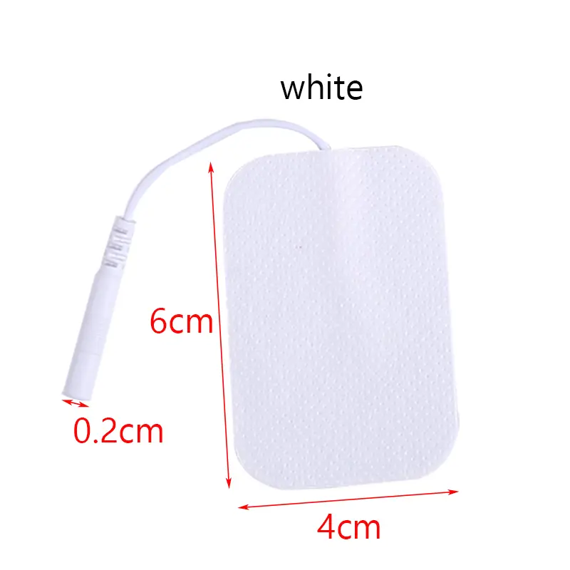 10pcs Non-woven Pin-type with Tail Patch Electrode Patch Electrode Pads for Tens Digital Massage Device