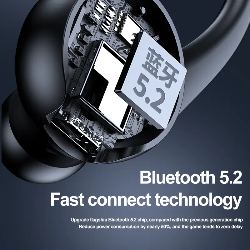 T10 Wireless Ear Hanging High Quality Bluetooth Earphones Sports Fitness headset In Ear Noise Cancelling headphones