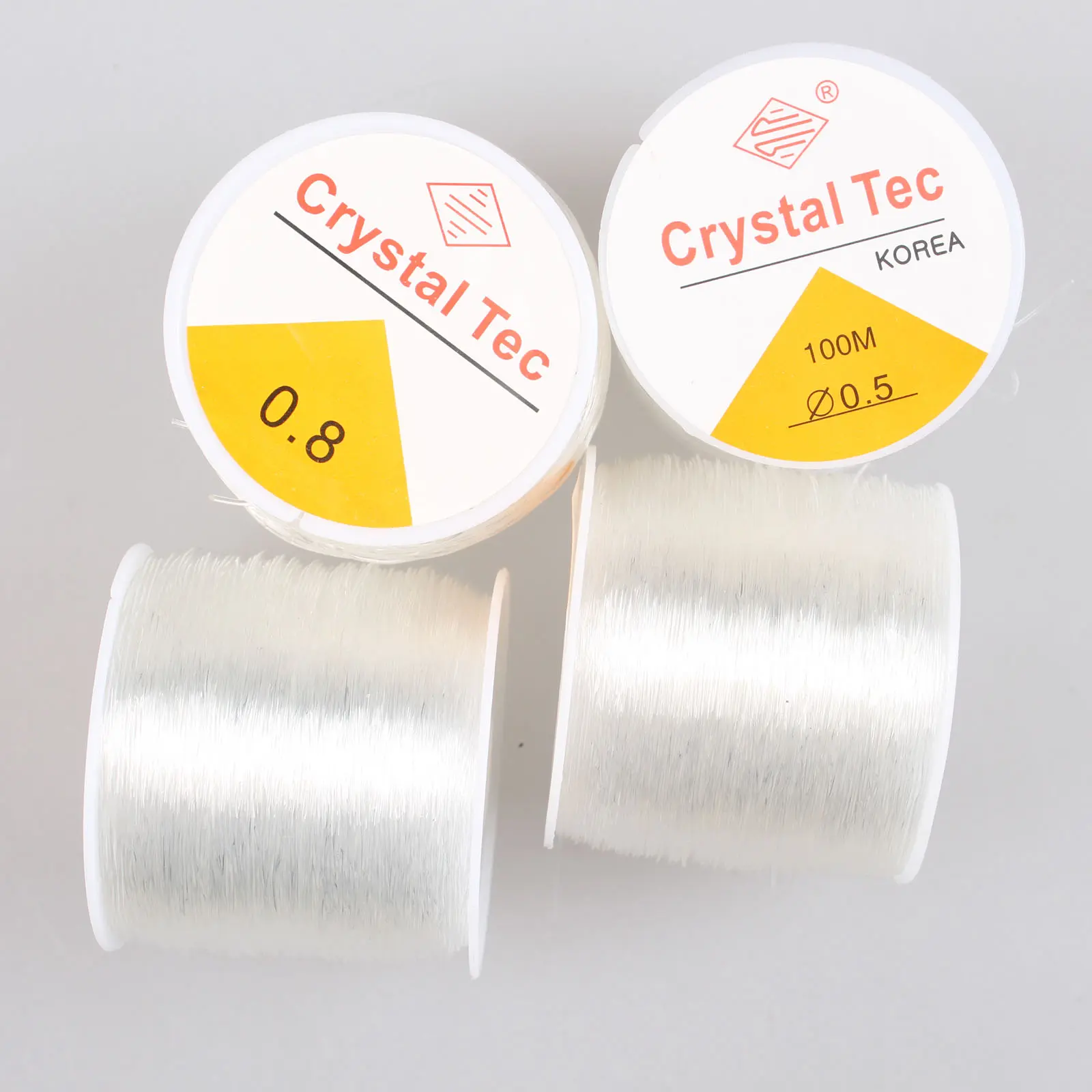 Crystal String Rubber Elastic Thread 0.5 0.6 0.7 0.8 1.0mm Jewelry Findings Beading Line For Diy Bracelets Jewelry Making