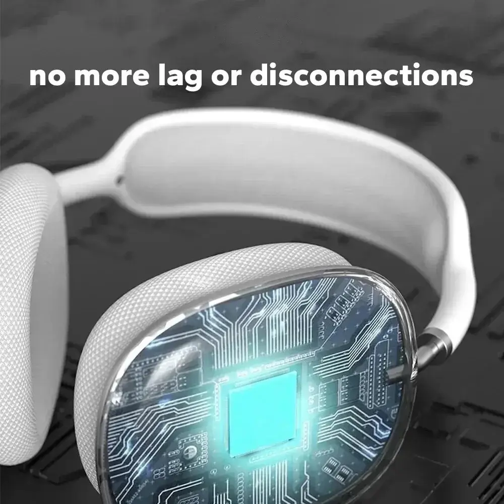 2025 New Headphone Wireless Bluetooth Headset Mic Headsets Stereo Sound Earphone Sports Gaming Headphones Wireless for Phone