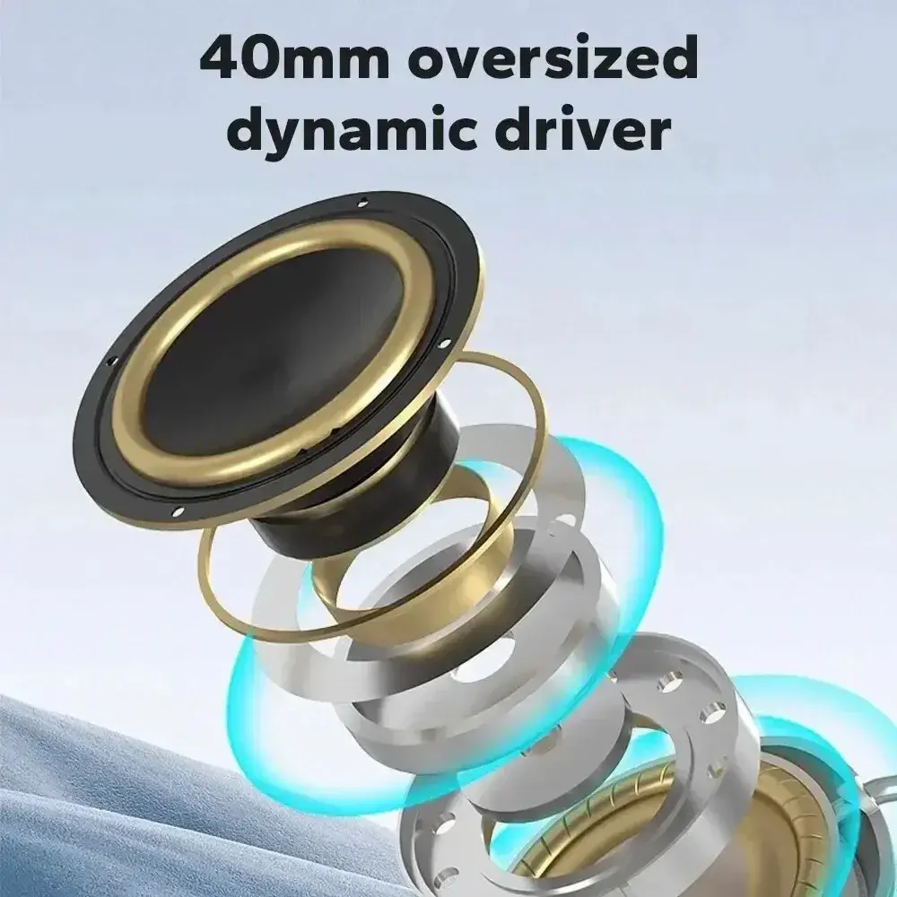 2025 New Headphone Wireless Bluetooth Headset Mic Headsets Stereo Sound Earphone Sports Gaming Headphones Wireless for Phone