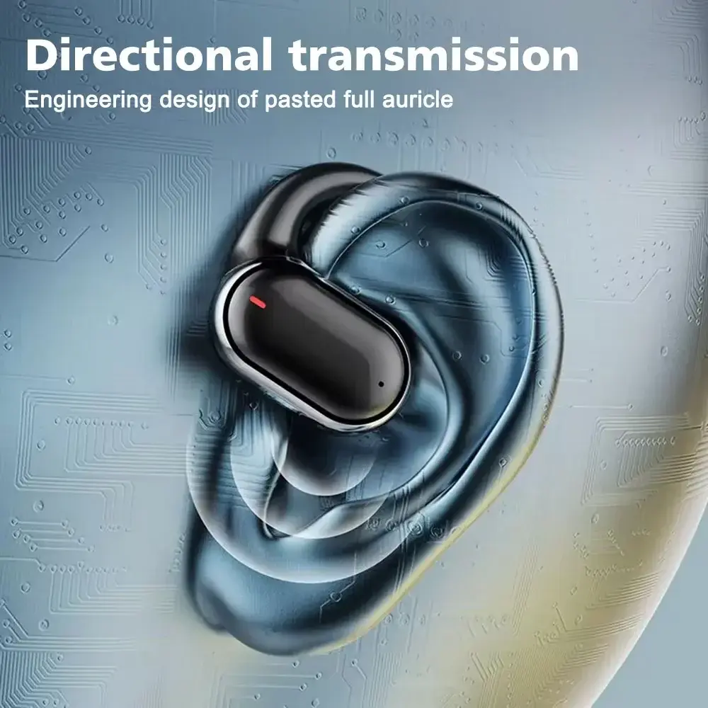 X91 OWS Earhook Earphones Bluetooth 5.3 Low Latency Gaming Sport Headset HiFi Stereo Noise Reduction Earbuds
