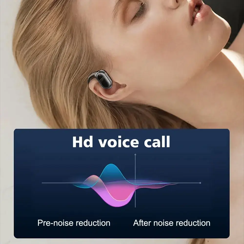 X91 OWS Earhook Earphones Bluetooth 5.3 Low Latency Gaming Sport Headset HiFi Stereo Noise Reduction Earbuds