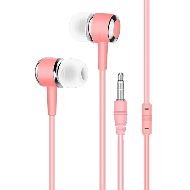 VODOOL Universal 3.5mm Jack In-Ear Earphone Stereo Music Sports Earbuds Headset Earphones No Mic For iPhone Samsung Xiaomi Phone