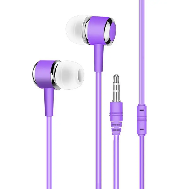 VODOOL Universal 3.5mm Jack In-Ear Earphone Stereo Music Sports Earbuds Headset Earphones No Mic For iPhone Samsung Xiaomi Phone
