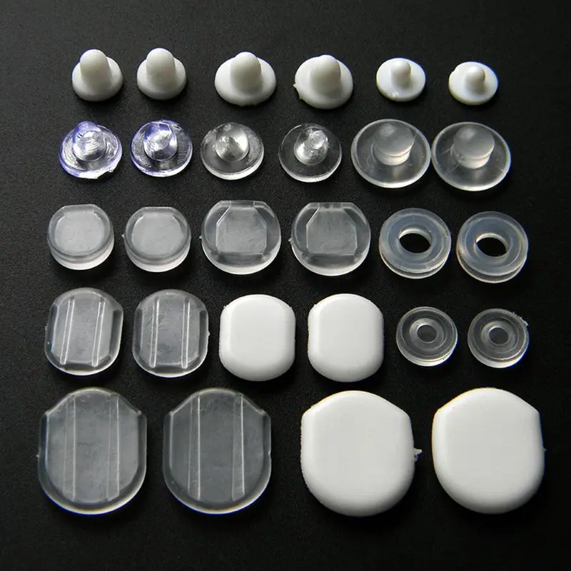 Earring Converter With Comfort Earring Pads Clip-on Converters Turn Any Pierced Earring Into Clip-On No-pierced Jewelry Findings