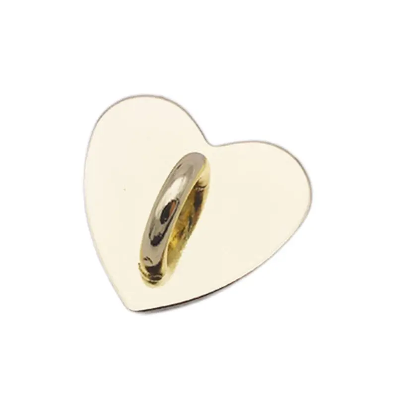 Mobile Phone Finger Ring Stand Holder Hooks Love Heart-shaped Square Buckle Mobile Phone Case Charms Clasp Accessories