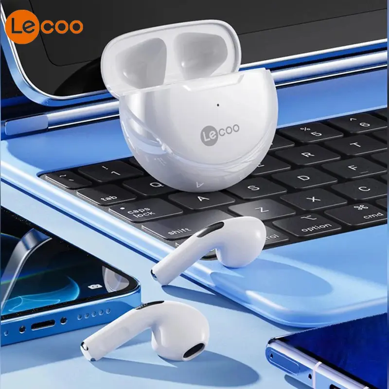 Original Lecoo EW305 TWS Earphone Wireless Bluetooth 5.1 Headphone Mic Waterproof Sport Headsets Noise Reduction Earbuds