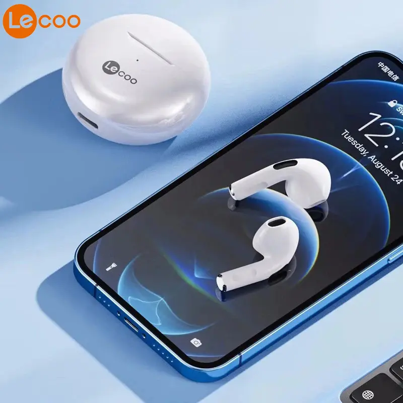 Original Lecoo EW305 TWS Earphone Wireless Bluetooth 5.1 Headphone Mic Waterproof Sport Headsets Noise Reduction Earbuds